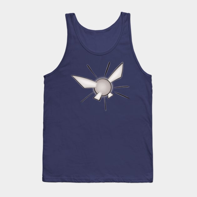 Glowing Fairy, Grey Tank Top by Knytt